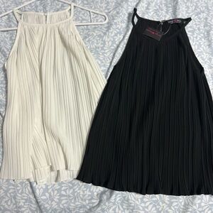 Brand New Elegant Black and White Fashion Sleeveless